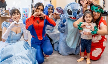 Halloween costumes at STHS Children's Spirit of Children initiative